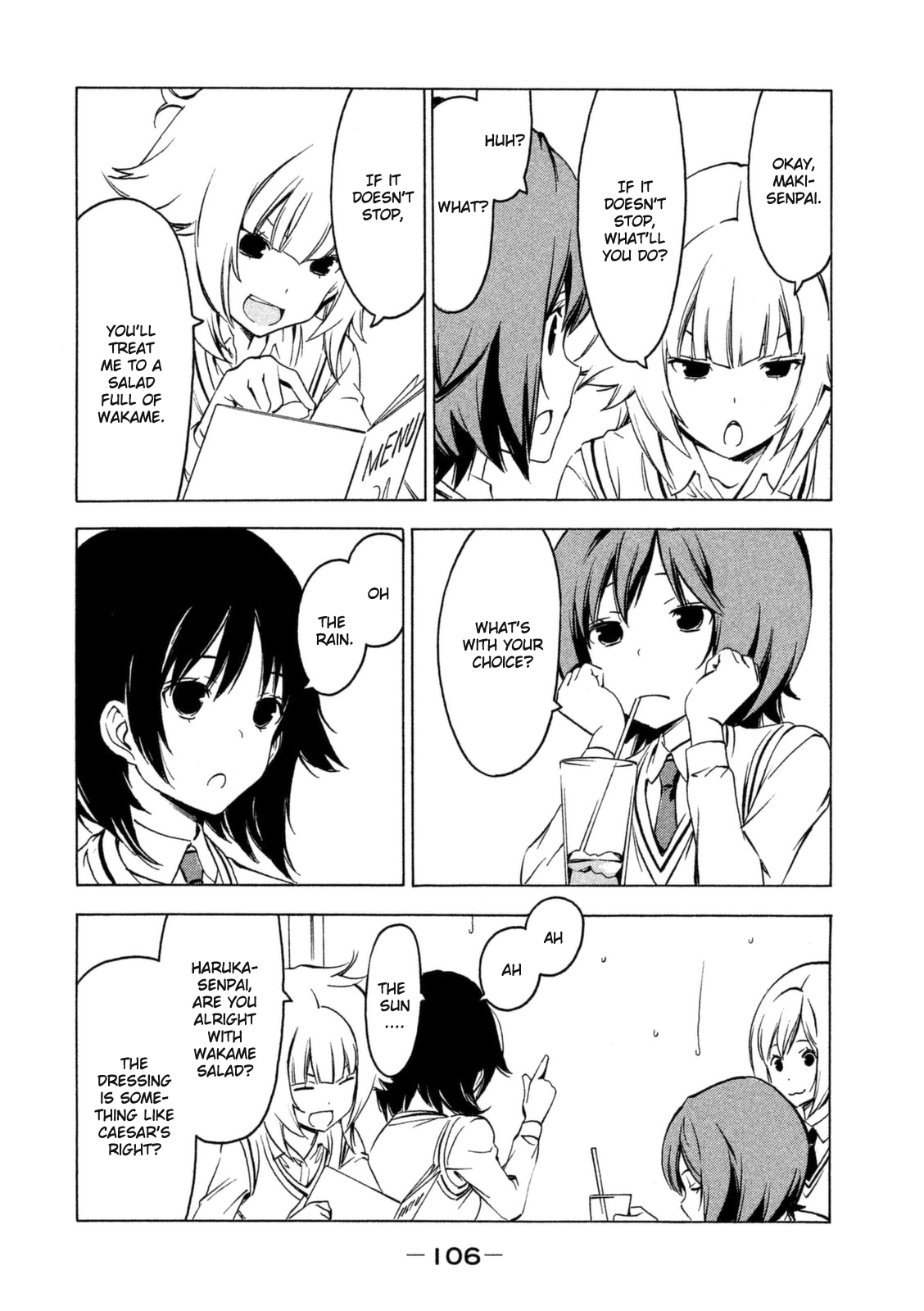 Minami-ke Chapter 247 page 4 - Chapter 247: Look