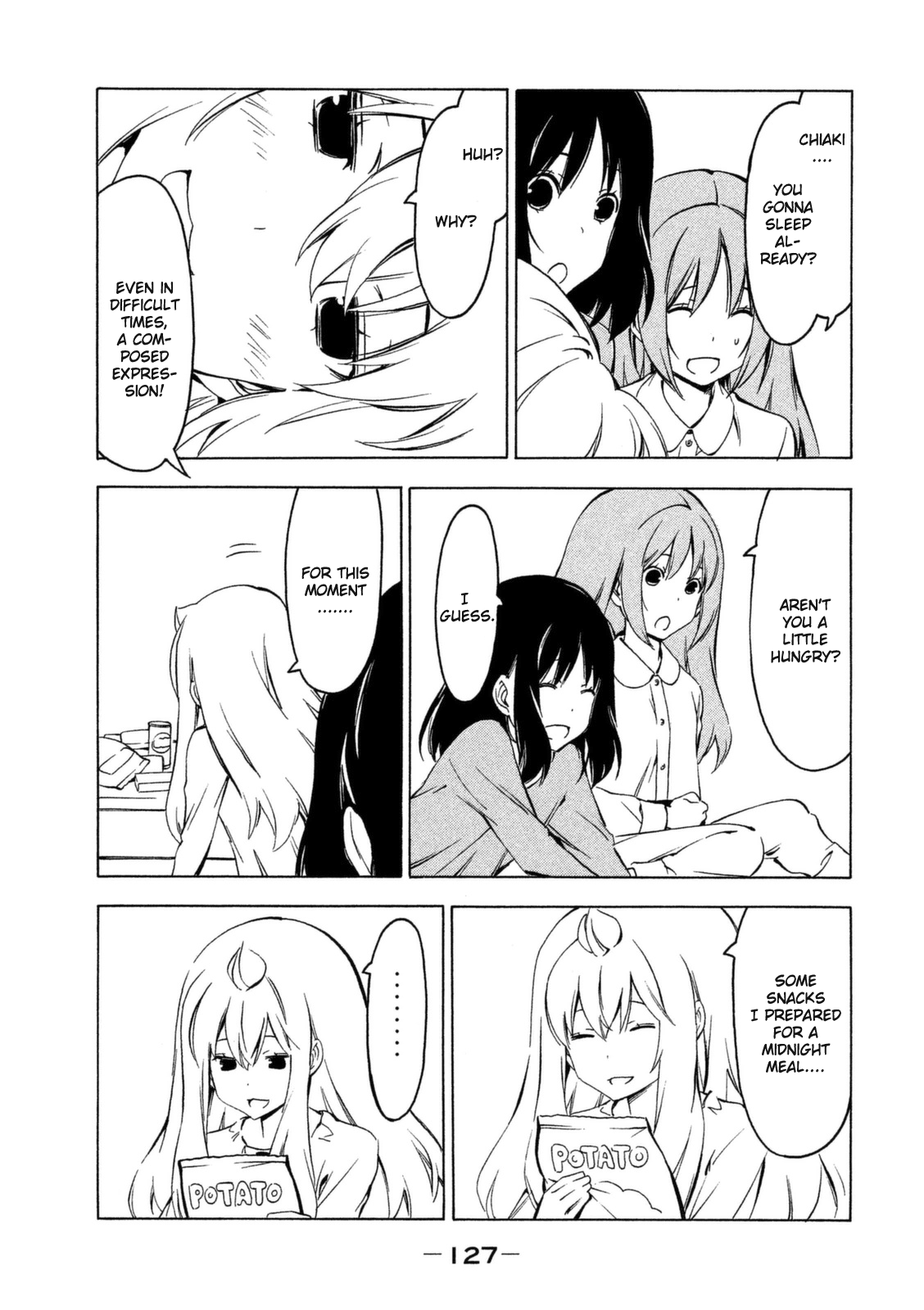 Minami-ke Chapter 249 page 7 - Chapter 249: Composure today