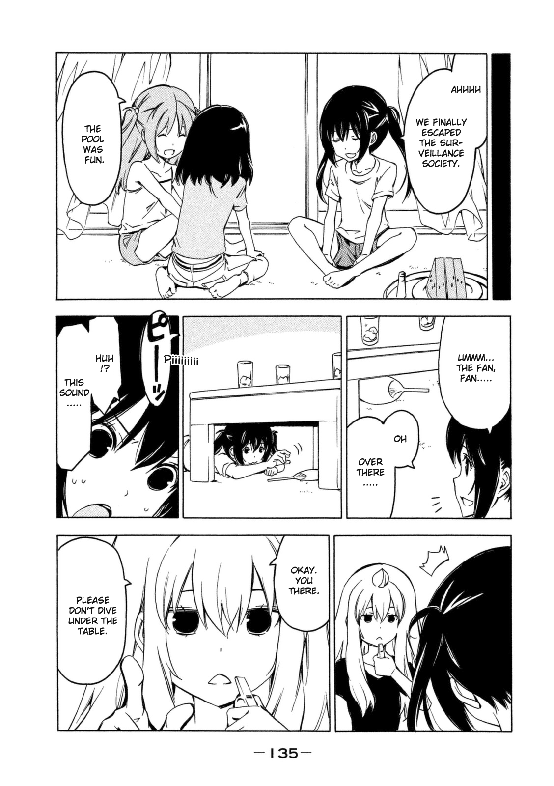 Minami-ke Chapter 250 page 5 - Chapter 250: Piiiii