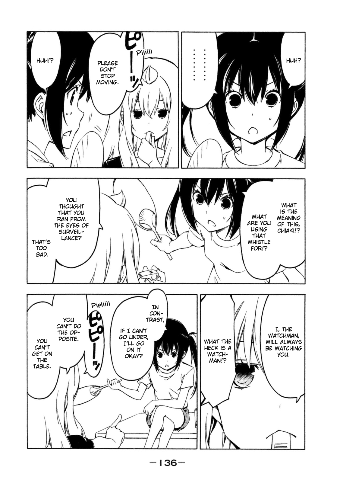 Minami-ke Chapter 250 page 6 - Chapter 250: Piiiii