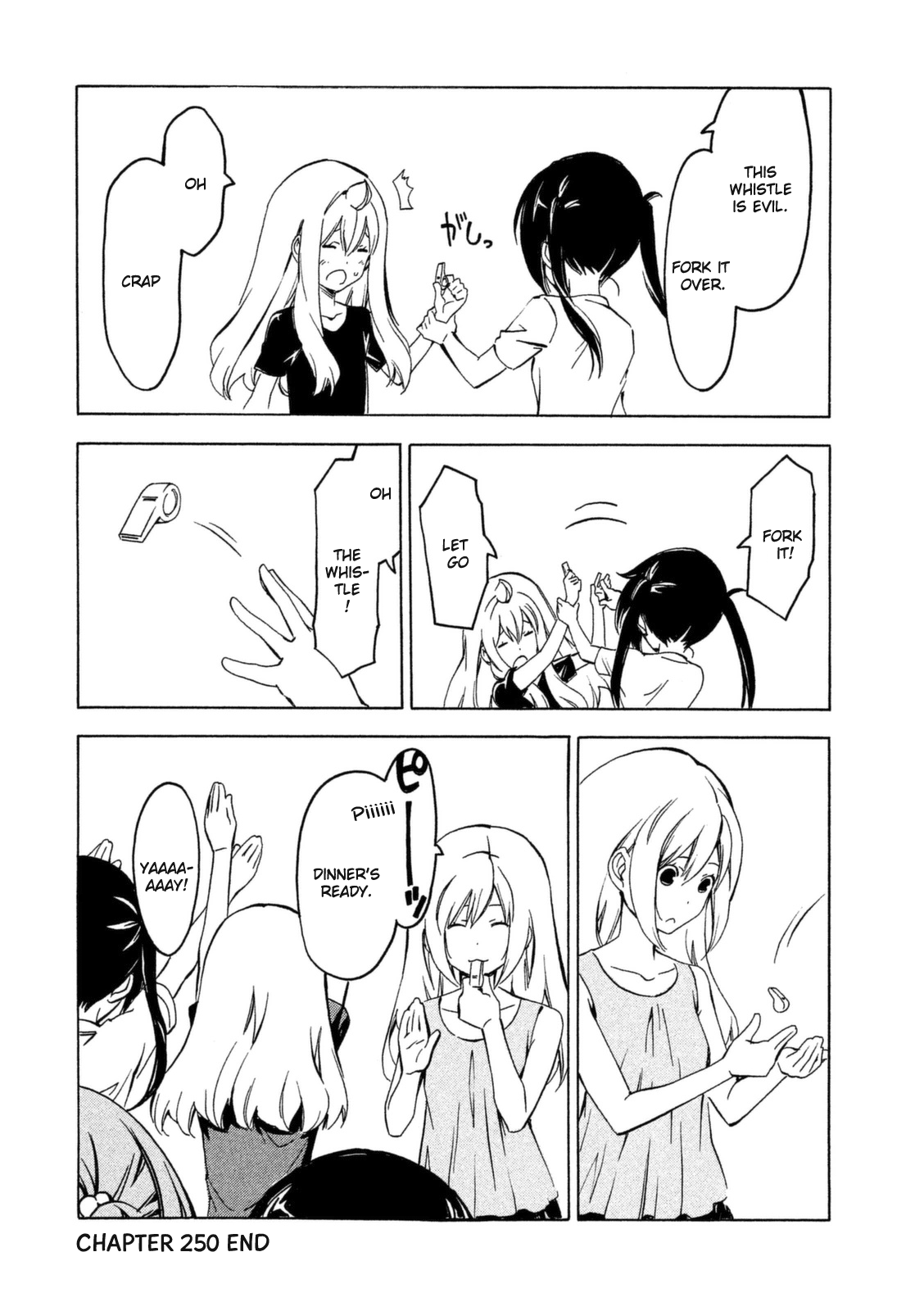 Minami-ke Chapter 250 page 8 - Chapter 250: Piiiii