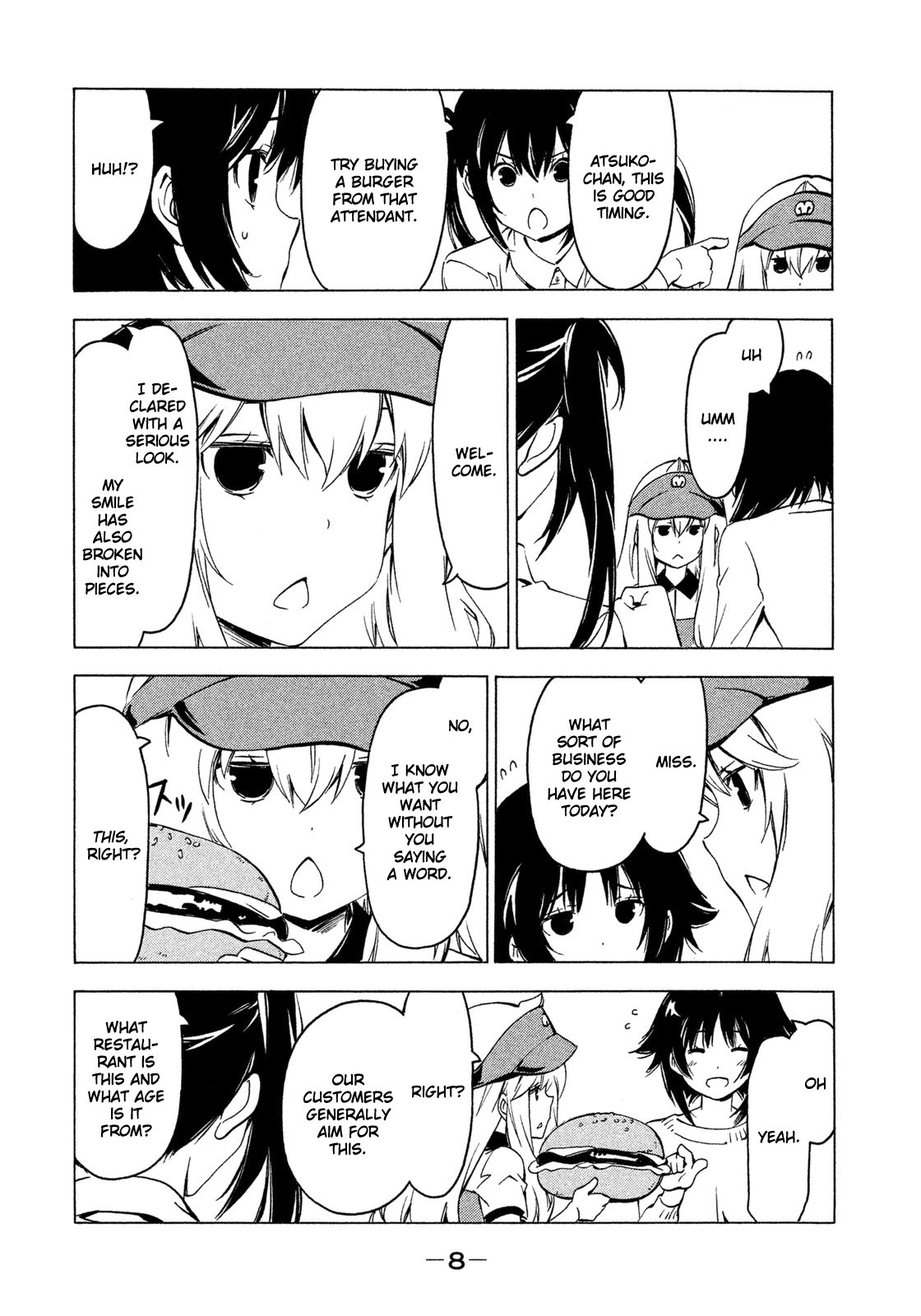 Minami-ke Chapter 255 page 11 - Chapter 255: Fast food restaurant