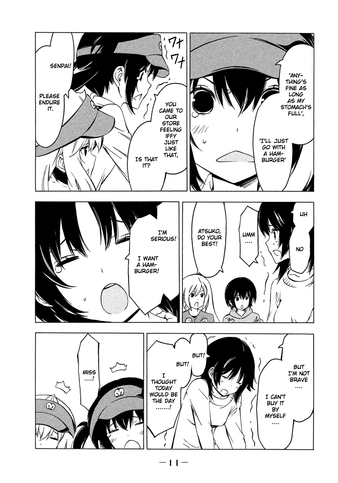 Minami-ke Chapter 255 page 14 - Chapter 255: Fast food restaurant