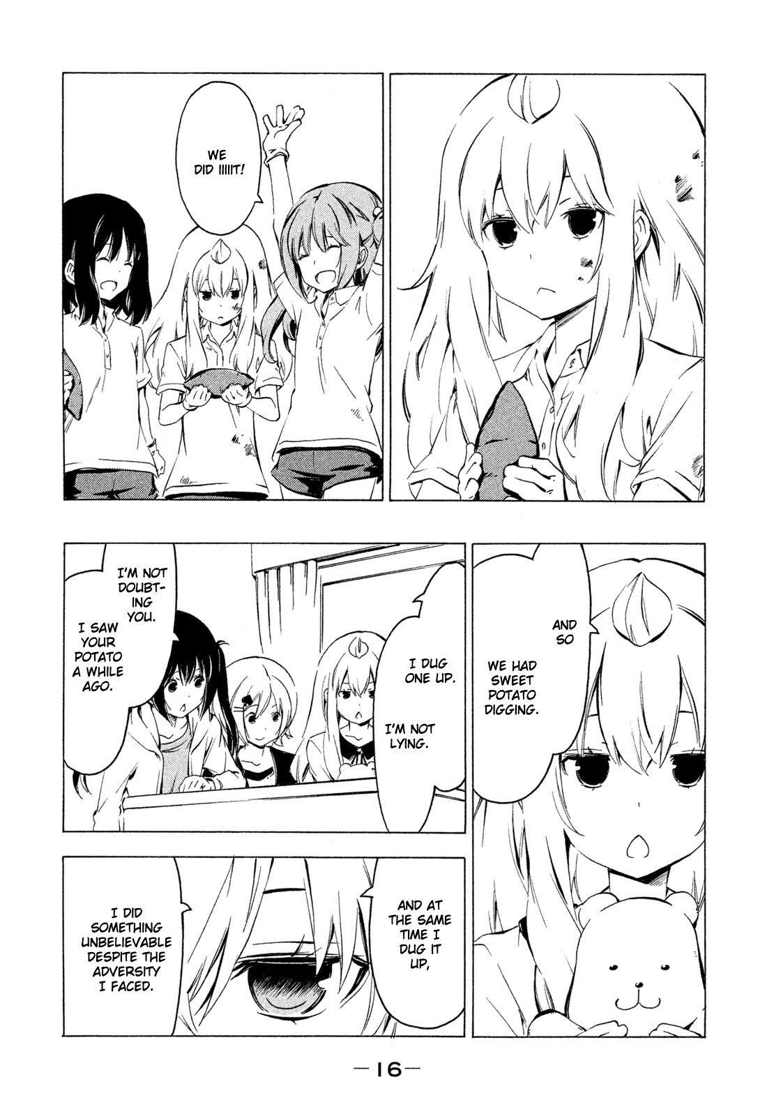 Minami-ke Chapter 256 page 2 - Chapter 256: Sweet potato digging