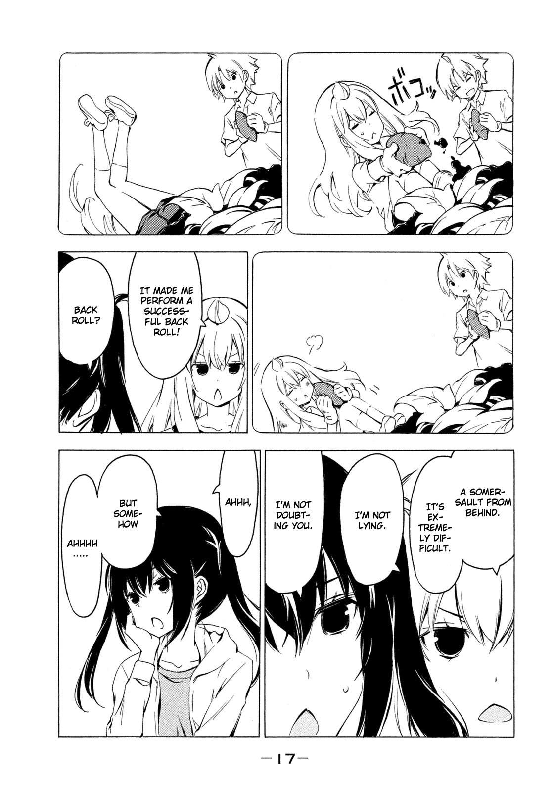Minami-ke Chapter 256 page 3 - Chapter 256: Sweet potato digging