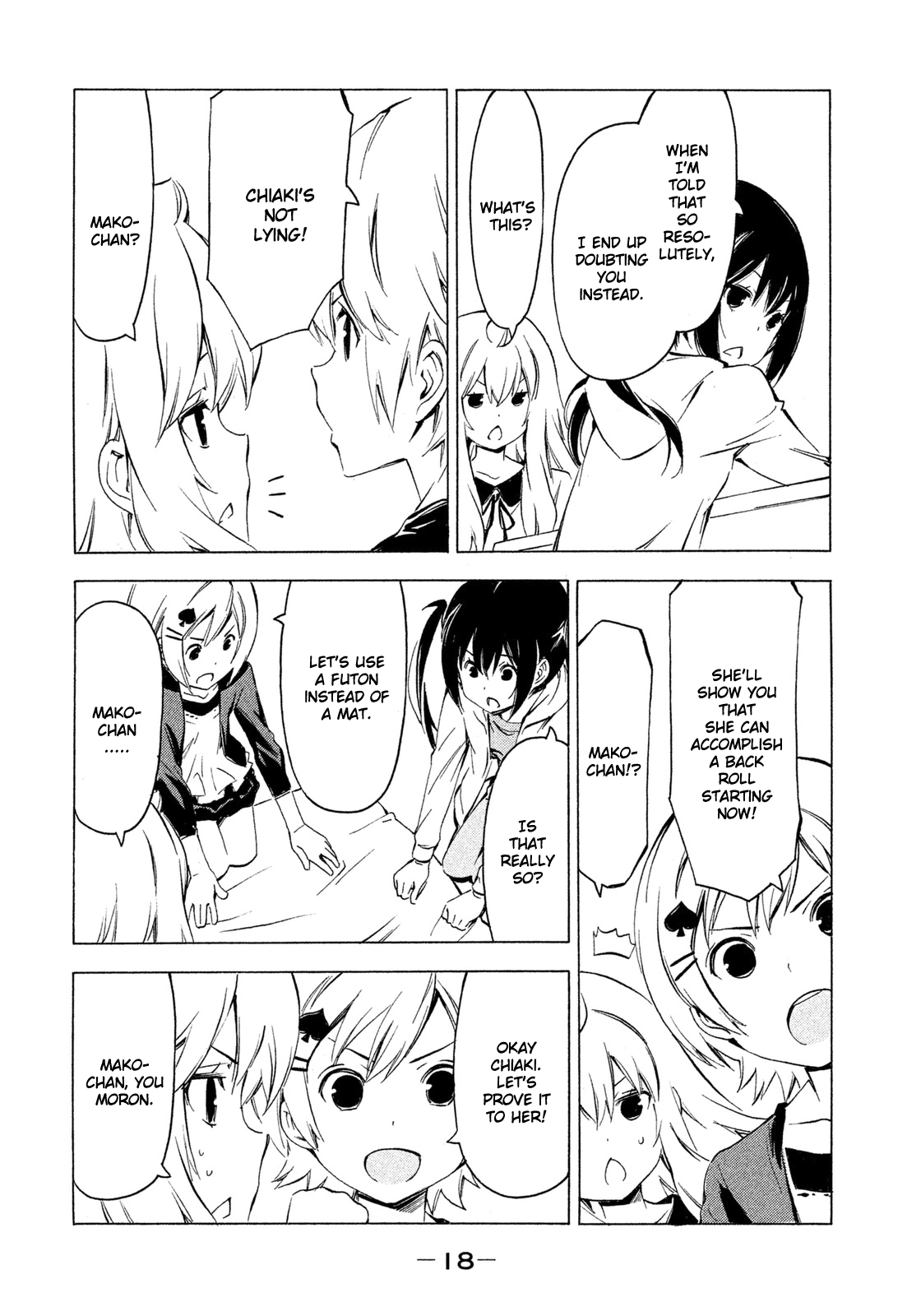 Minami-ke Chapter 256 page 4 - Chapter 256: Sweet potato digging