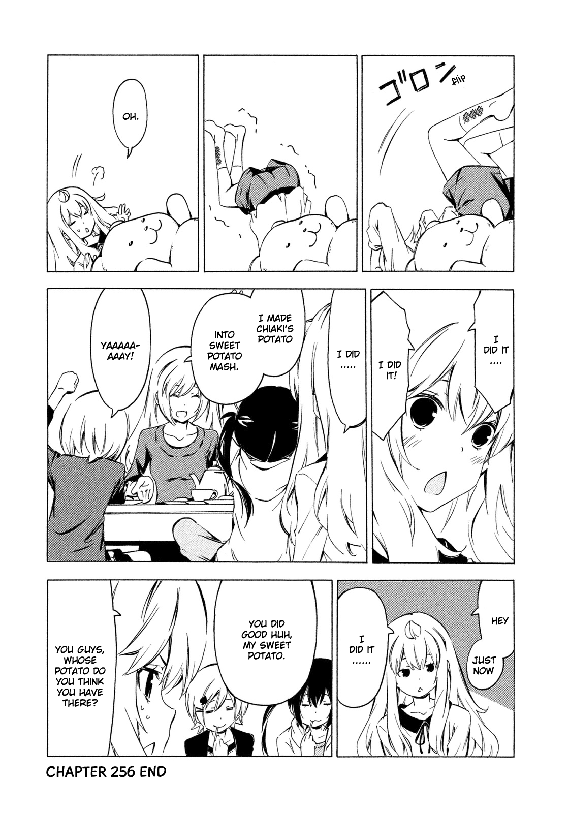 Minami-ke Chapter 256 page 8 - Chapter 256: Sweet potato digging