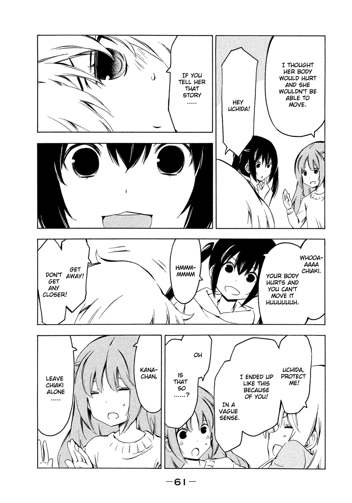Minami-ke Chapter 261 page 3 - Chapter 261: I can't move