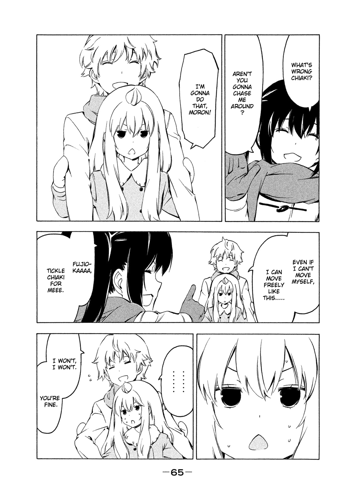Minami-ke Chapter 261 page 7 - Chapter 261: I can't move