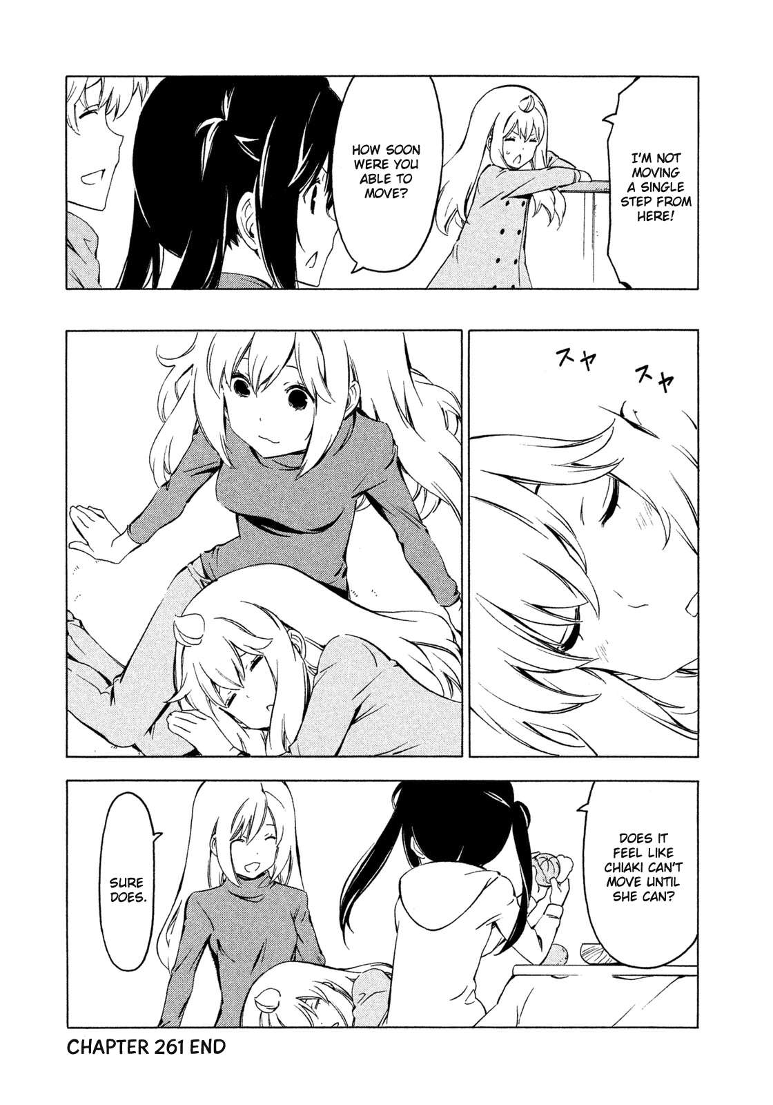 Minami-ke Chapter 261 page 8 - Chapter 261: I can't move
