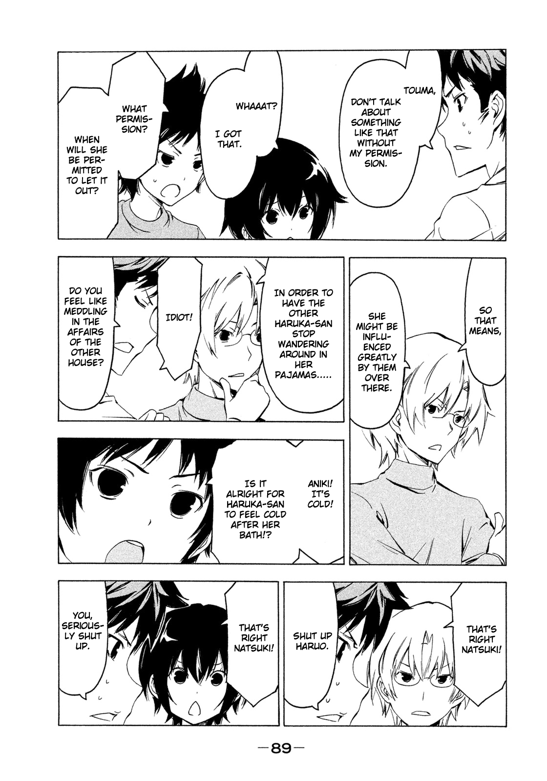 Minami-ke Chapter 264 page 3 - Chapter 264: Pajama bottoms