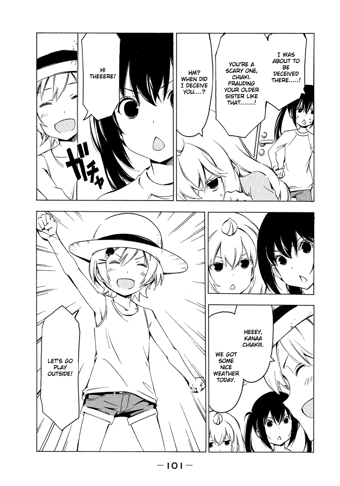 Minami-ke Chapter 265 page 7 - Chapter 265: Coming in places