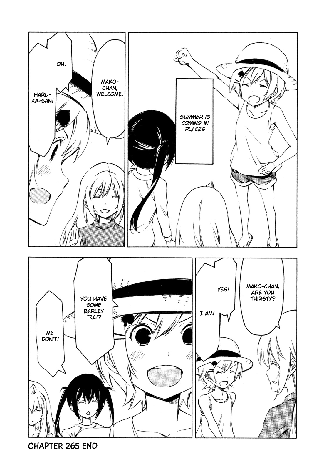 Minami-ke Chapter 265 page 8 - Chapter 265: Coming in places