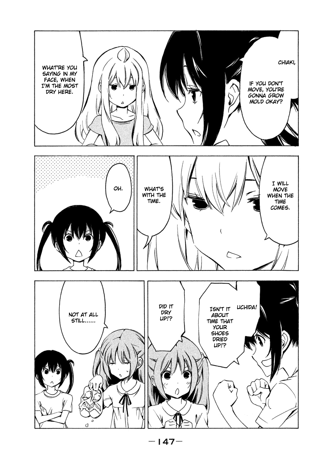 Minami-ke Chapter 270 page 7 - Chapter 270: Damp