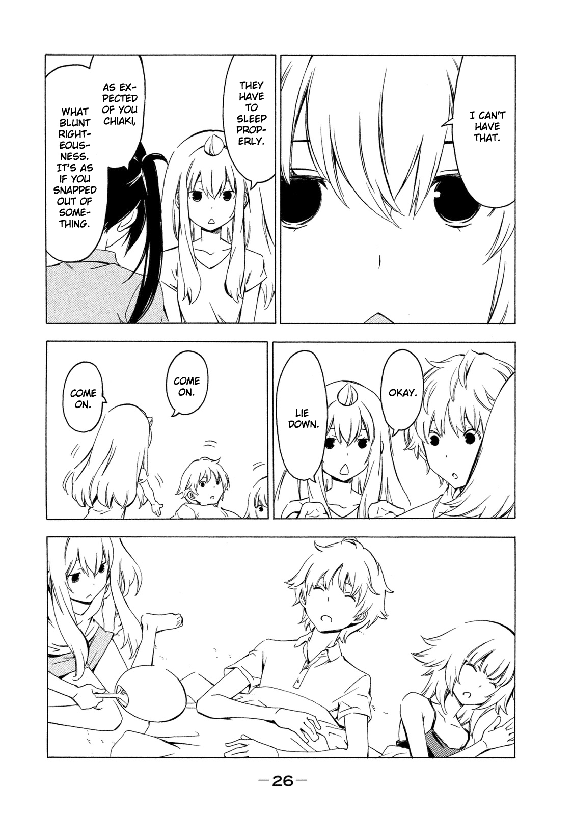Minami-ke Chapter 274 page 4 - Chapter 274: Let's sleep properly