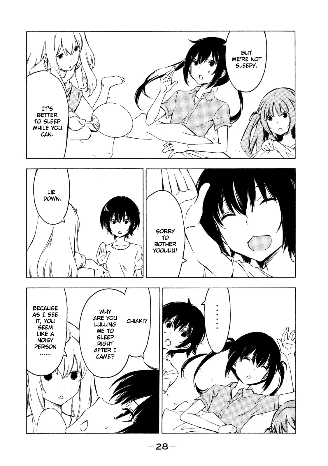 Minami-ke Chapter 274 page 6 - Chapter 274: Let's sleep properly