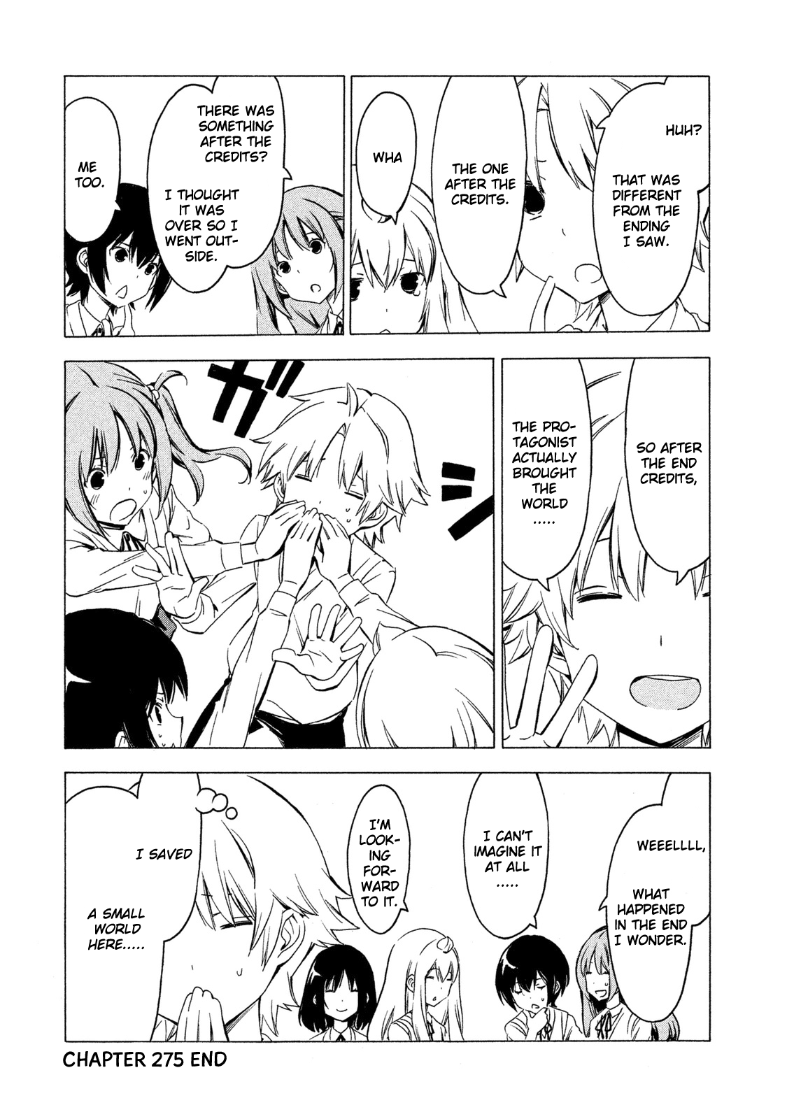 Minami-ke Chapter 275 page 8 - Chapter 275: I'll save the world