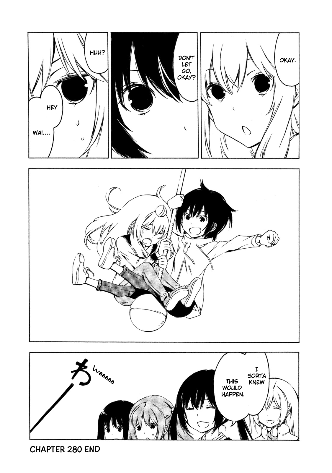 Minami-ke Chapter 280 page 8 - Chapter 280: You shall not pass