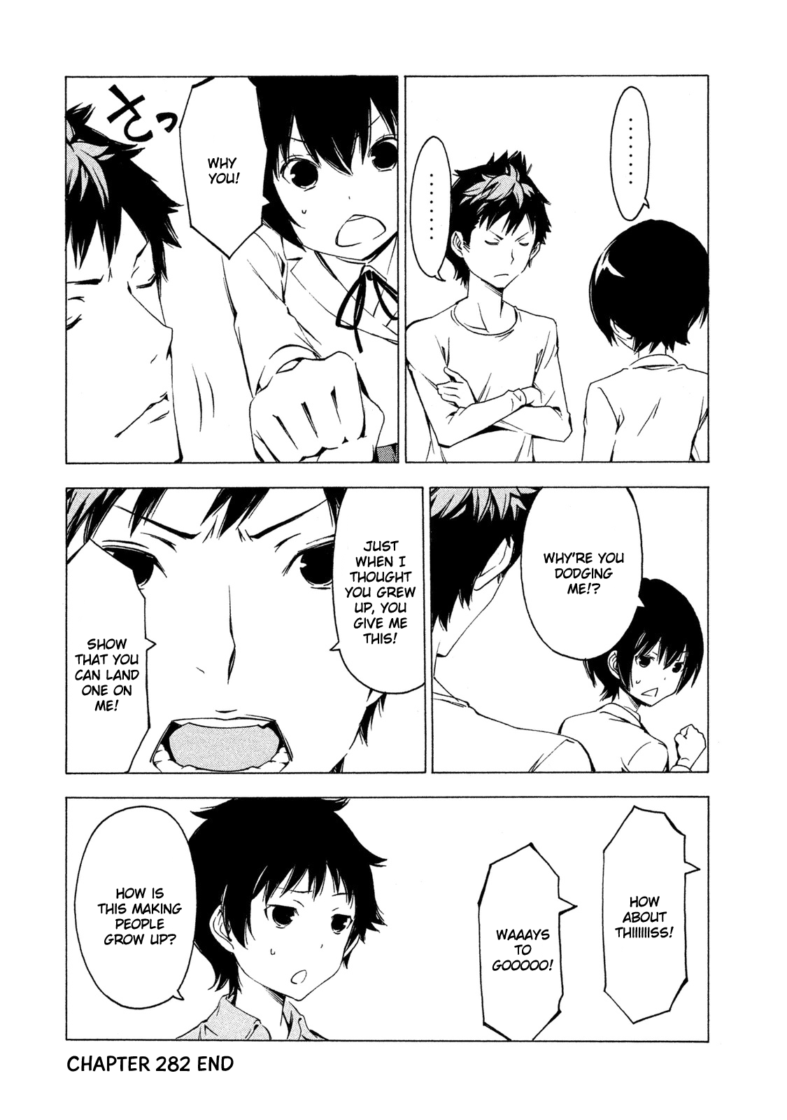 Minami-ke Chapter 282 page 8 - Chapter 282: Growing quickly