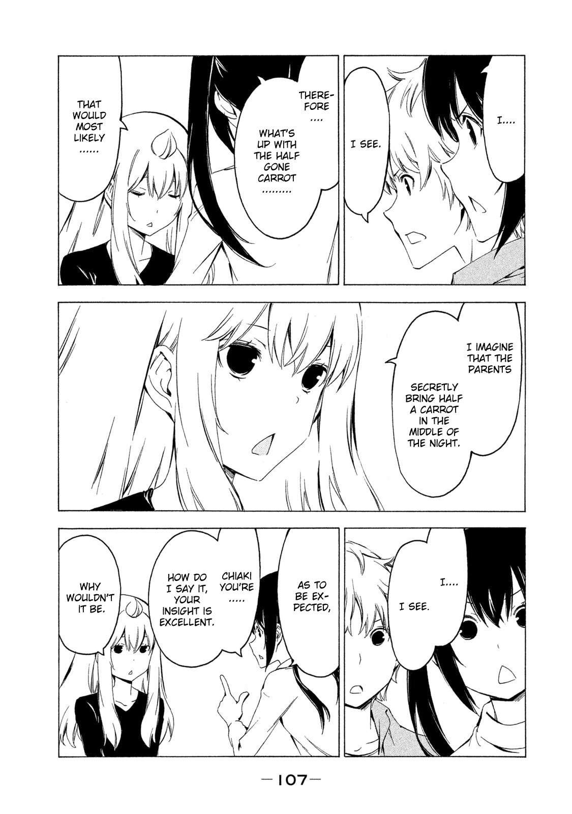 Minami-ke Chapter 283 page 3 - Chapter 283