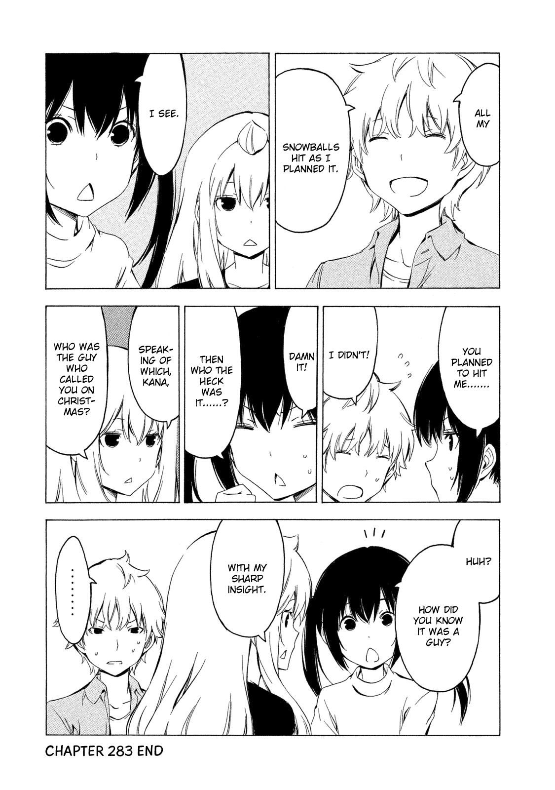 Minami-ke Chapter 283 page 8 - Chapter 283