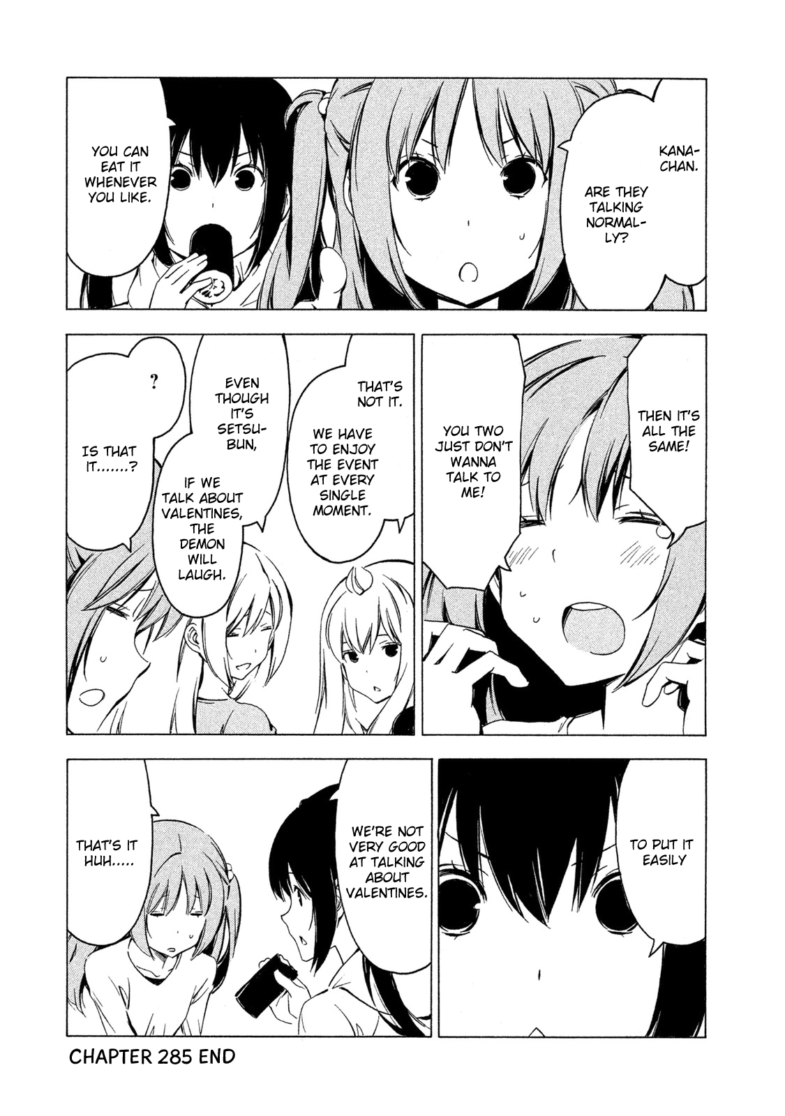 Minami-ke Chapter 285 page 8 - Chapter 285: Right away, very soon