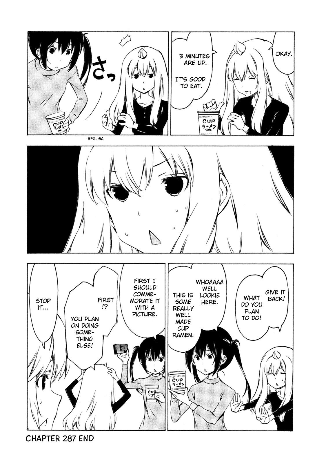 Minami-ke Chapter 287 page 8 - Chapter 287: Good to eat