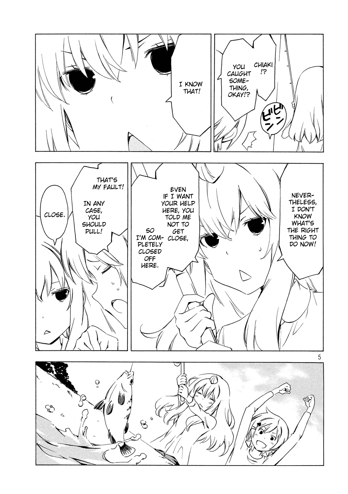 Minami-ke Chapter 289 page 5 - Chapter 289: I caught one