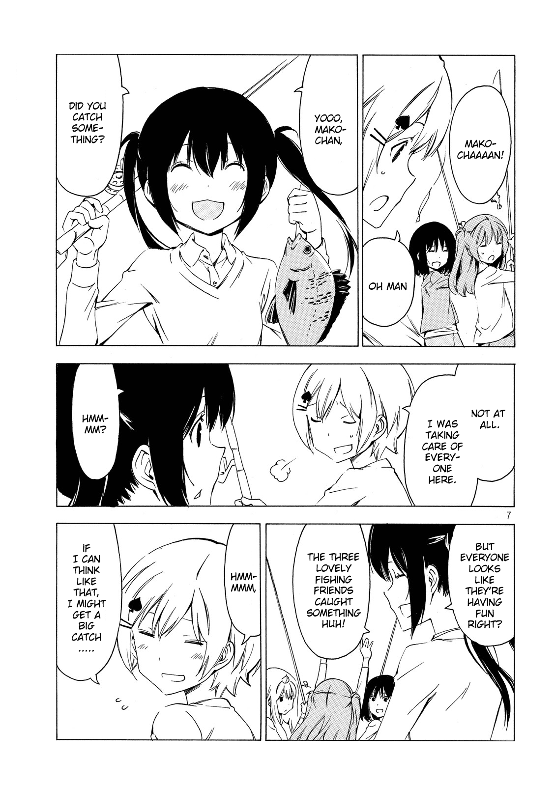 Minami-ke Chapter 289 page 7 - Chapter 289: I caught one
