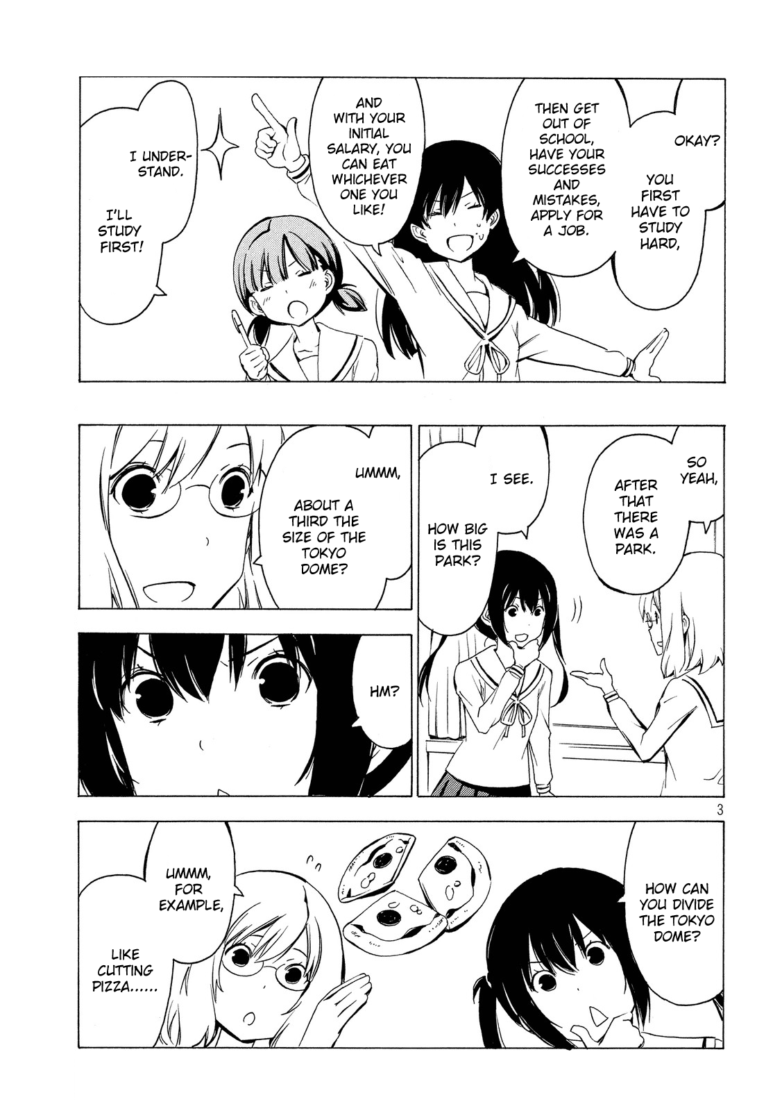 Minami-ke Chapter 290 page 3 - Chapter 290: For example