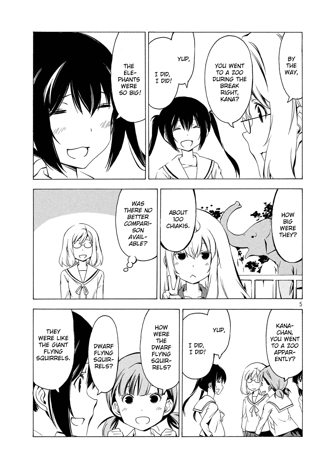 Minami-ke Chapter 290 page 5 - Chapter 290: For example