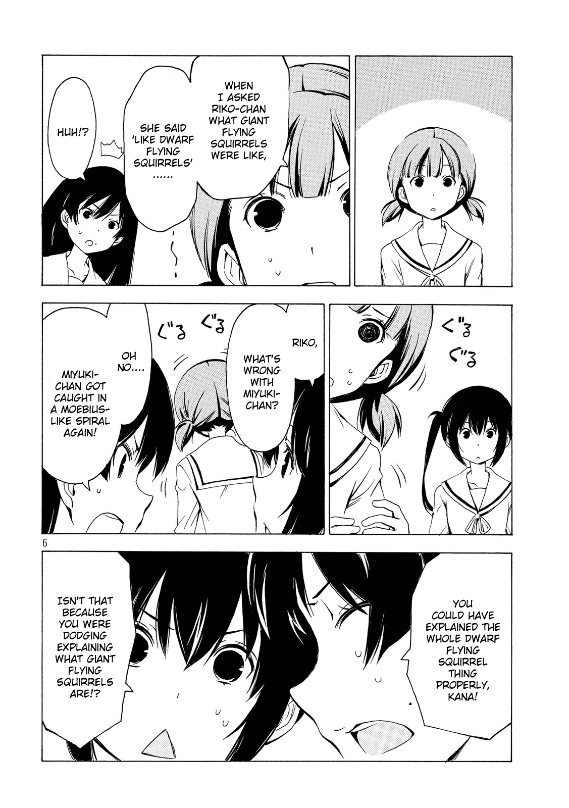 Minami-ke Chapter 290 page 6 - Chapter 290: For example