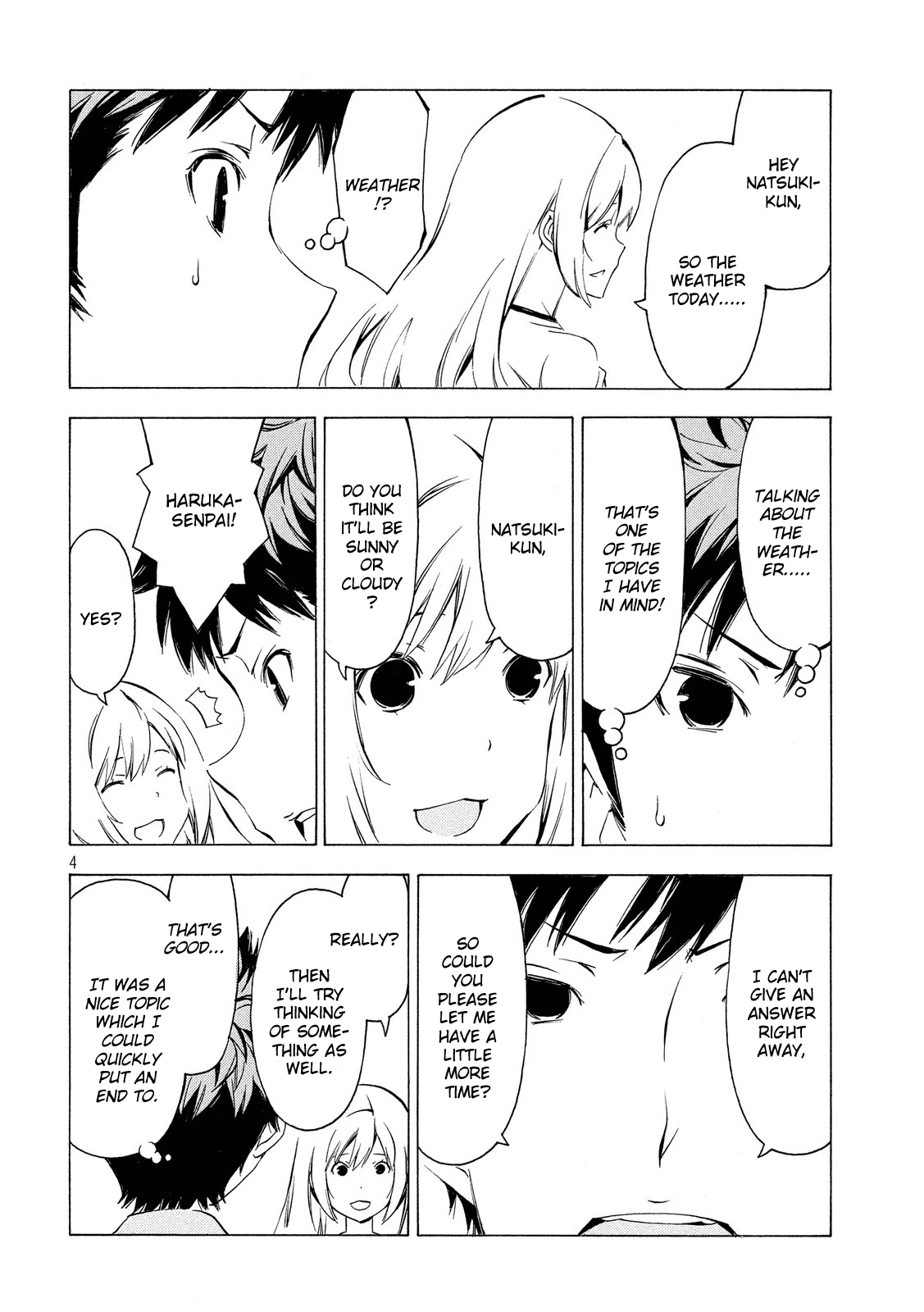 Minami-ke Chapter 291 page 4 - Chapter 291: Small talk