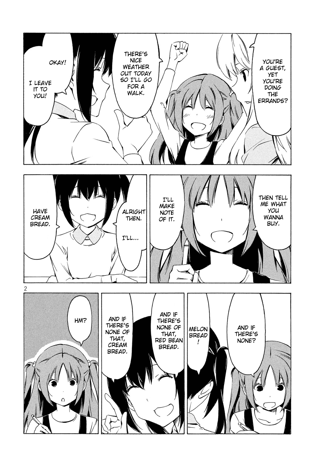 Minami-ke Chapter 292 page 2 - Chapter 292: Running errands