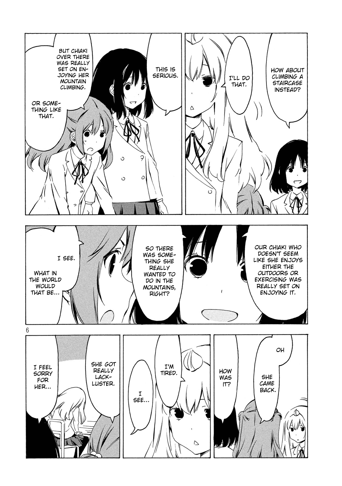 Minami-ke Chapter 293 page 6 - Chapter 293: I wanna climb