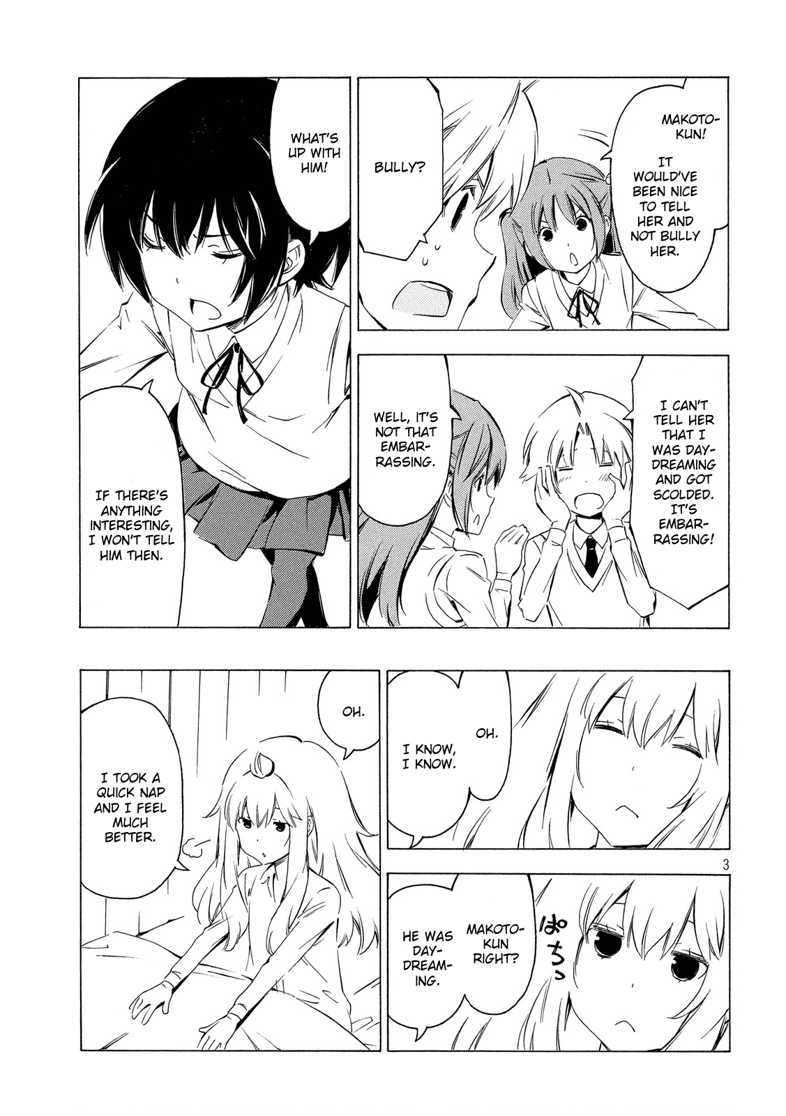Minami-ke Chapter 294 page 3 - Chapter 294: What happened?