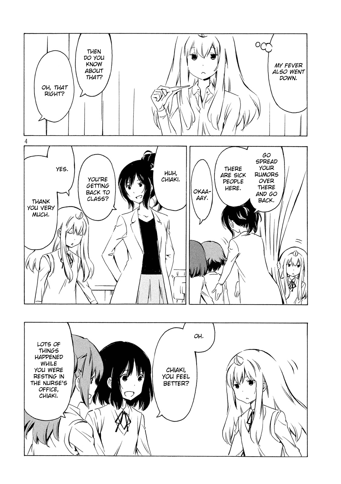 Minami-ke Chapter 294 page 4 - Chapter 294: What happened?