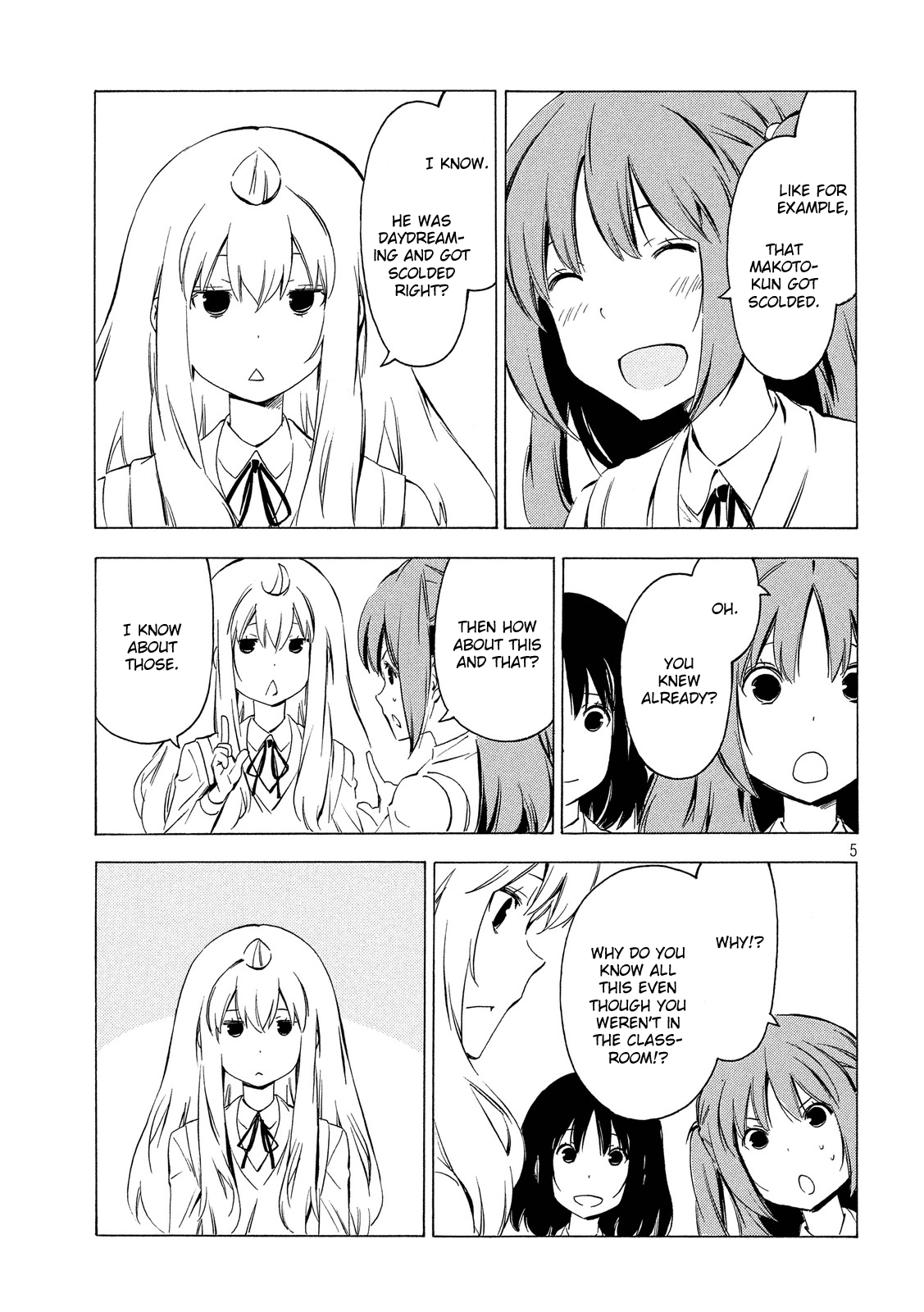 Minami-ke Chapter 294 page 5 - Chapter 294: What happened?