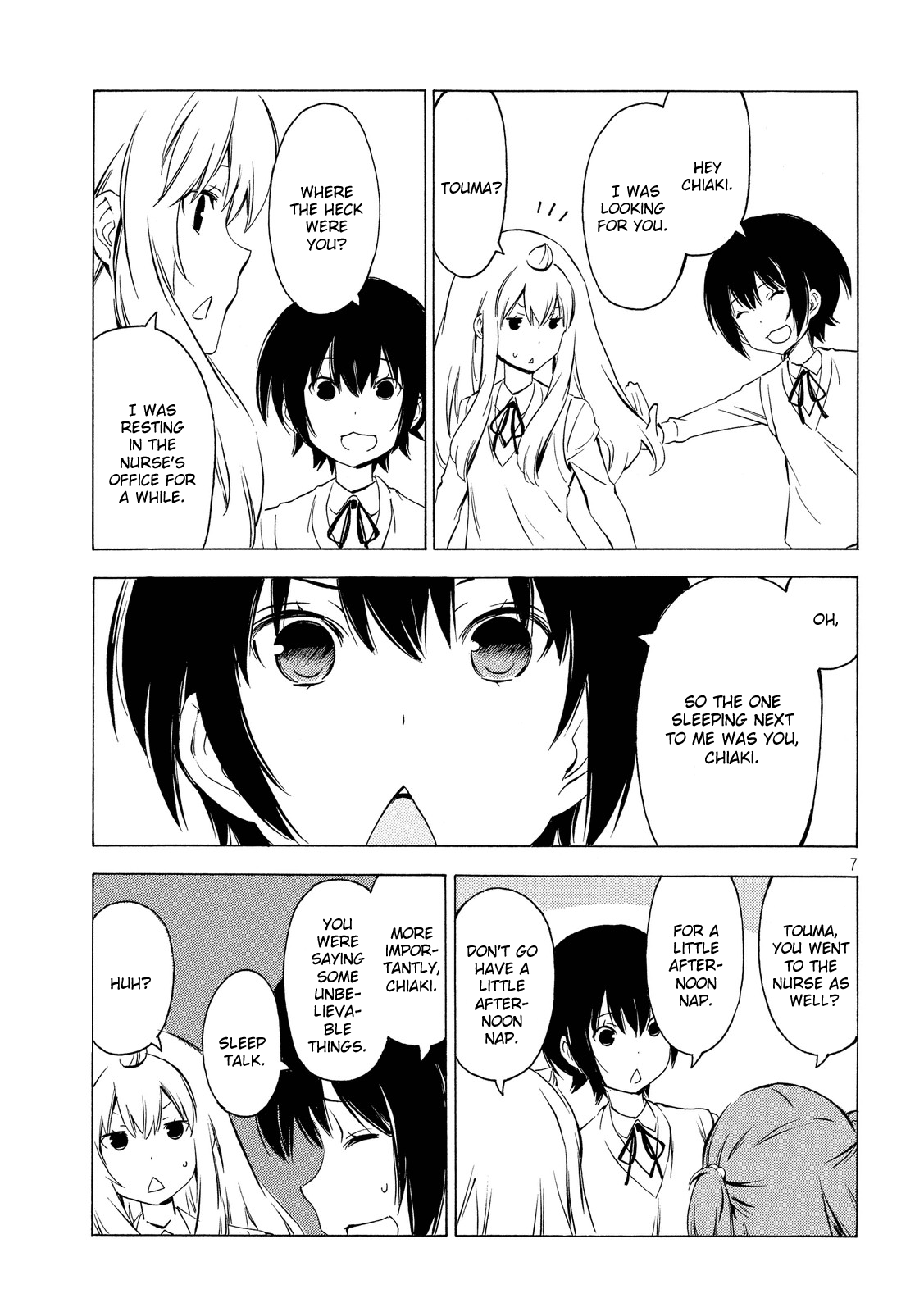 Minami-ke Chapter 294 page 7 - Chapter 294: What happened?