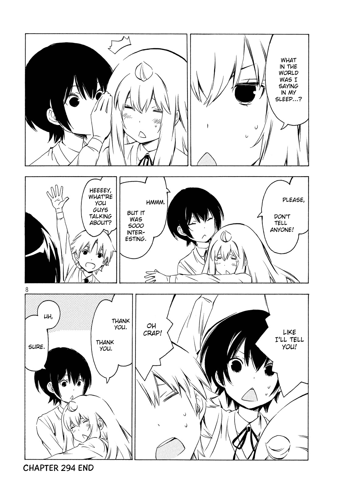 Minami-ke Chapter 294 page 8 - Chapter 294: What happened?