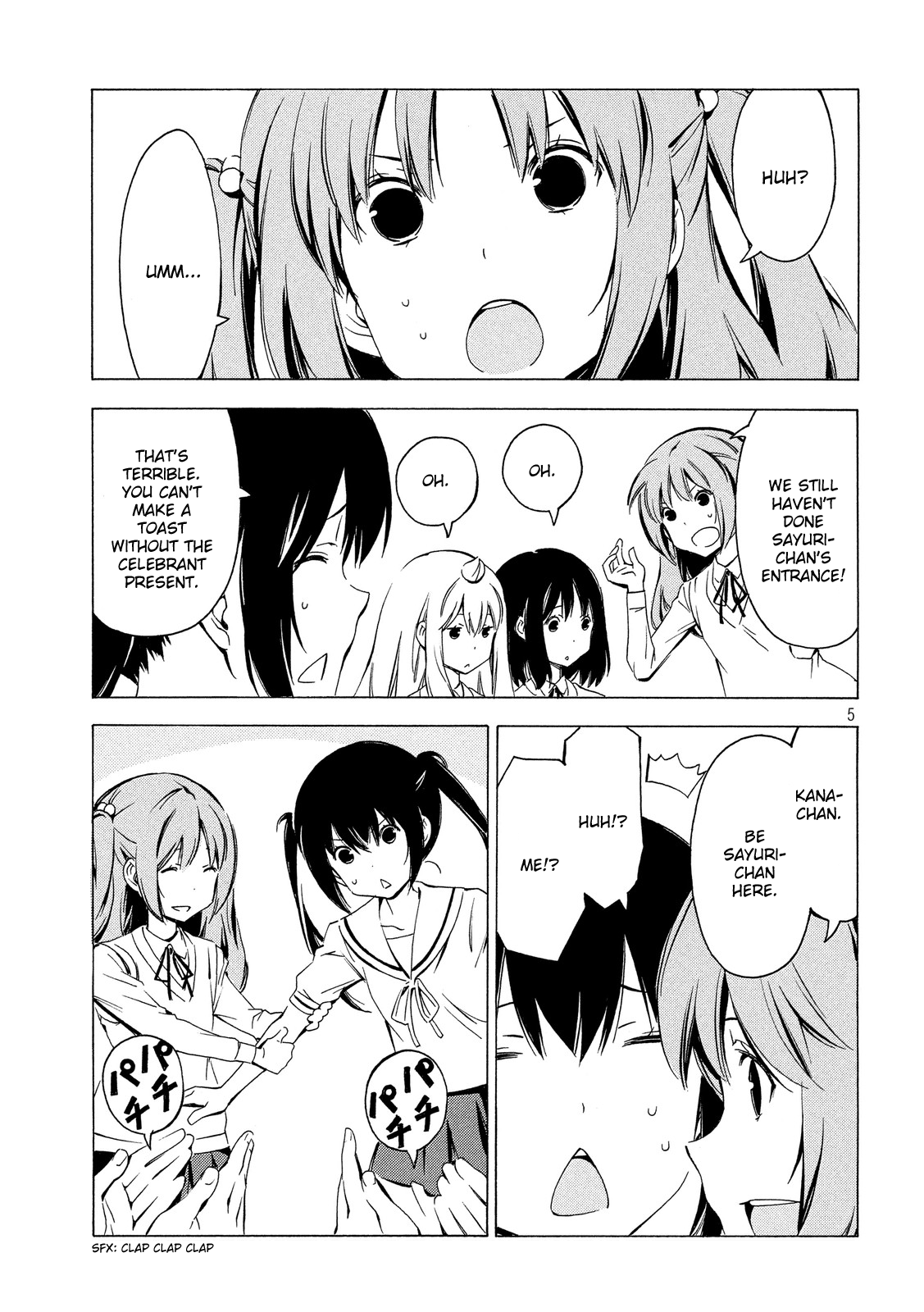 Minami-ke Chapter 295 page 5 - Chapter 295: Birthday party