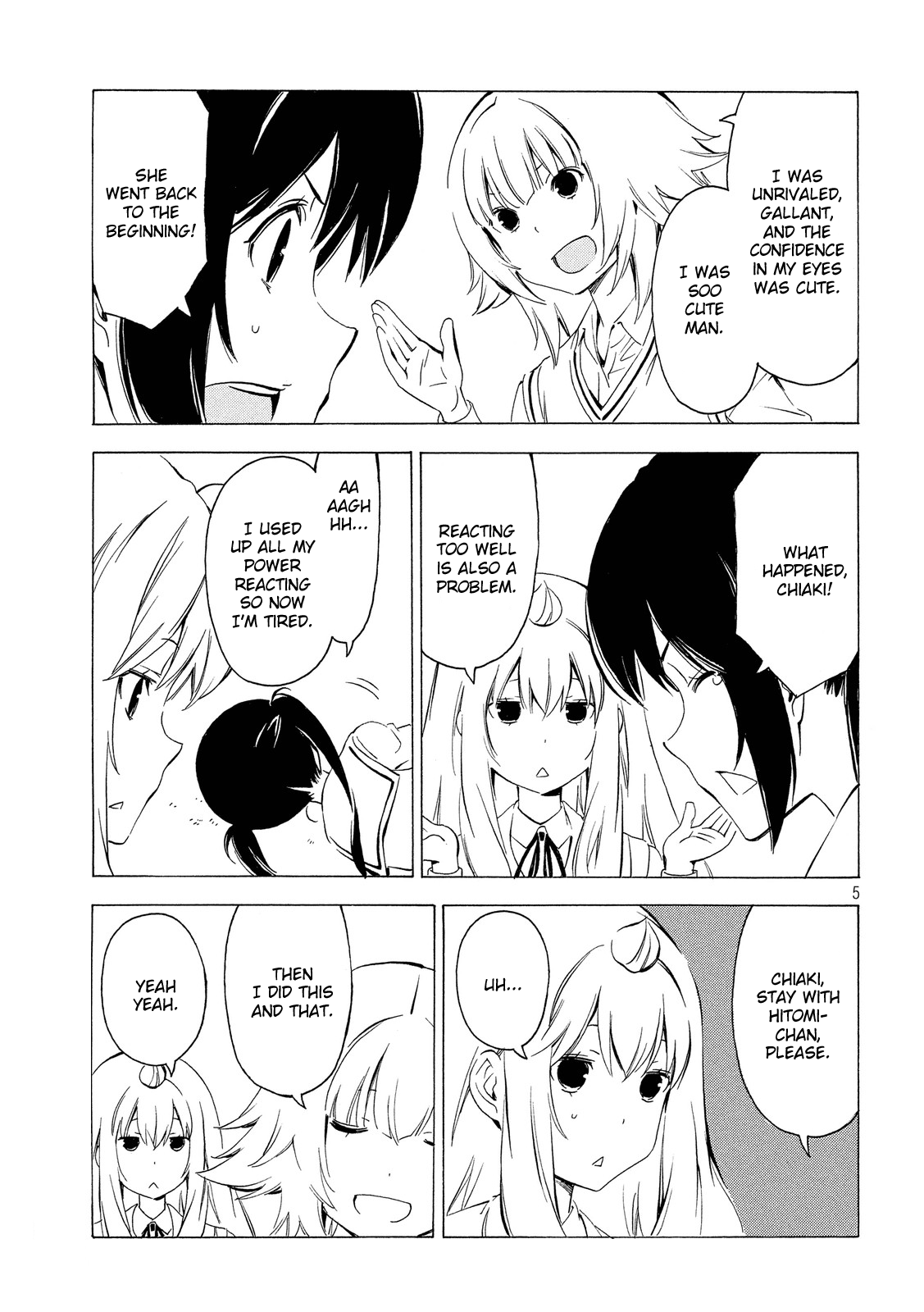 Minami-ke Chapter 296 page 5 - Chapter 296: Repetitive fellow