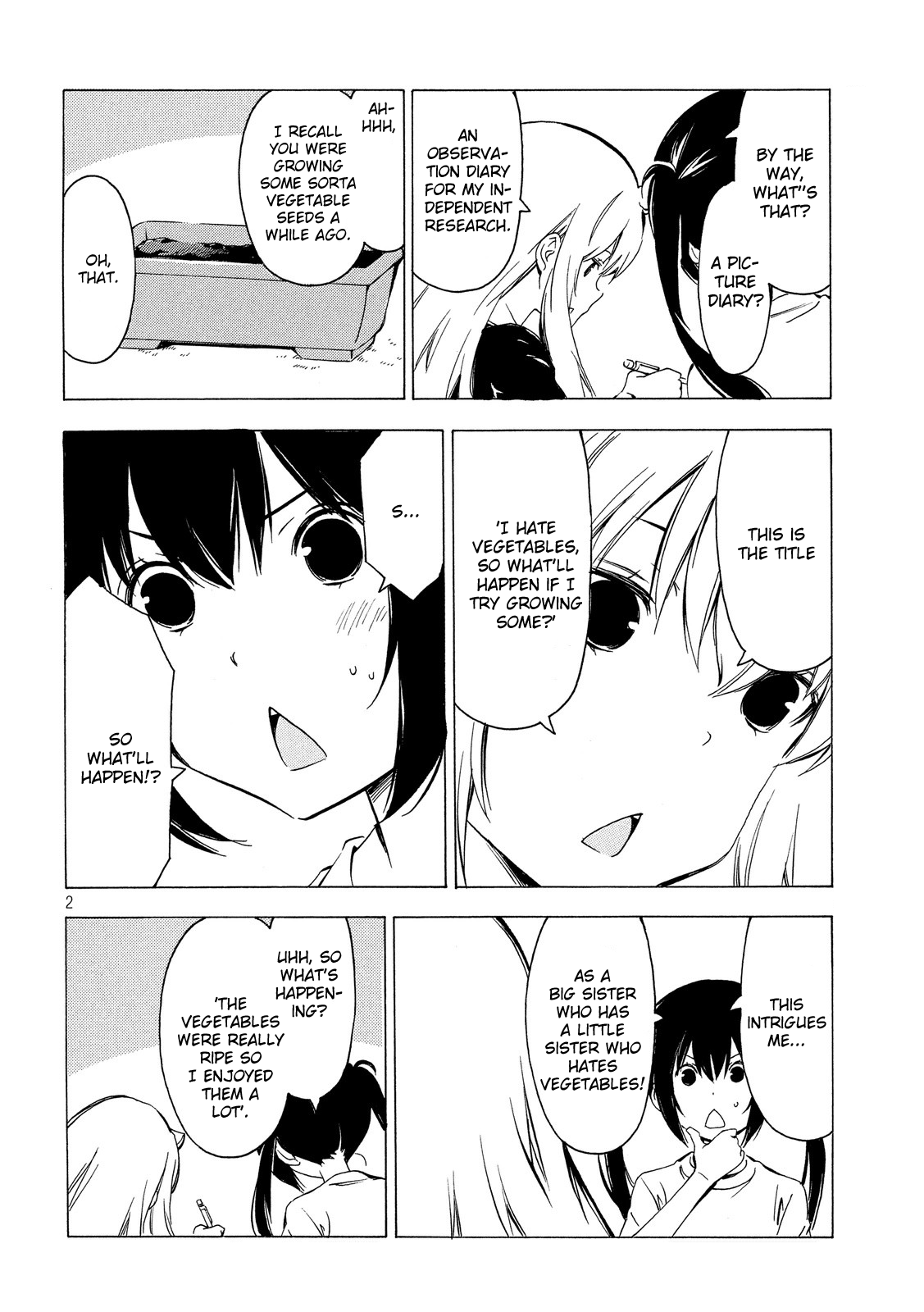 Minami-ke Chapter 297 page 2 - Chapter 297: Summer goals