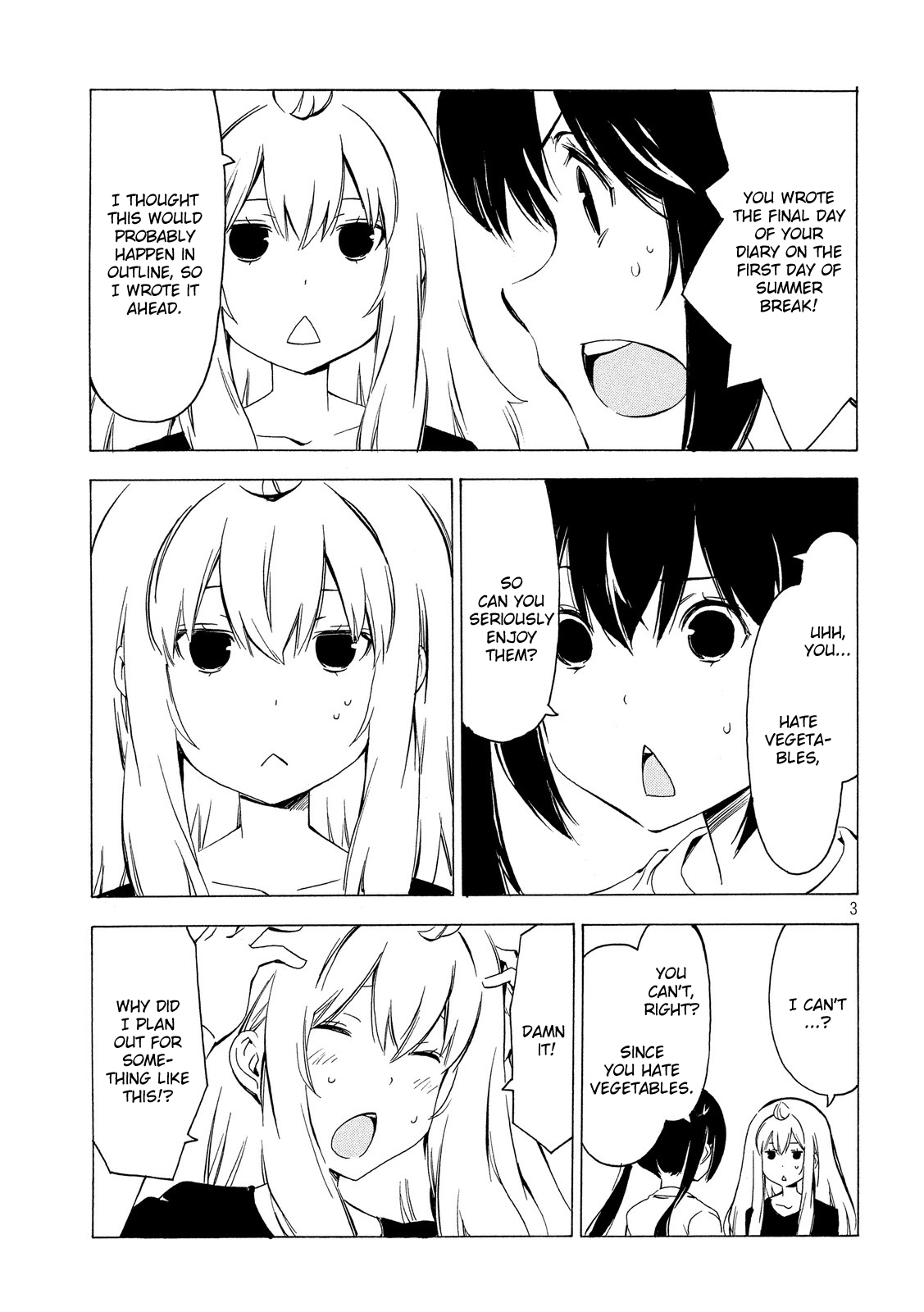Minami-ke Chapter 297 page 3 - Chapter 297: Summer goals