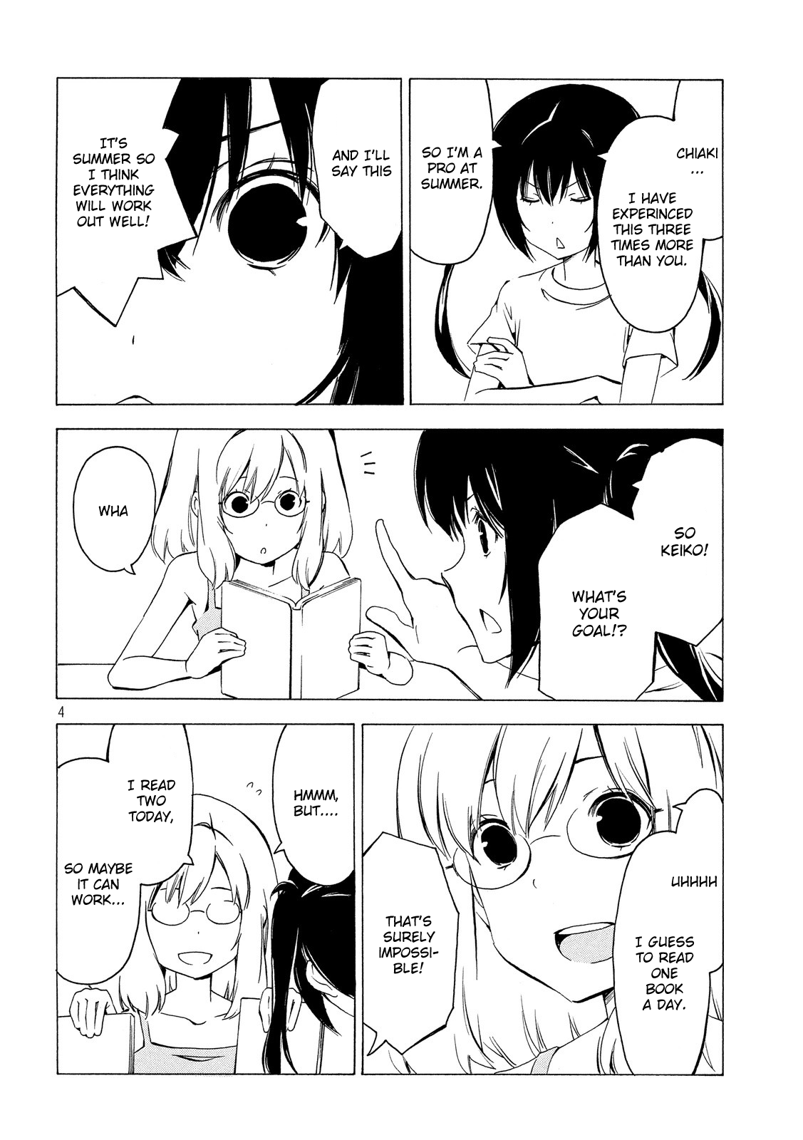 Minami-ke Chapter 297 page 4 - Chapter 297: Summer goals