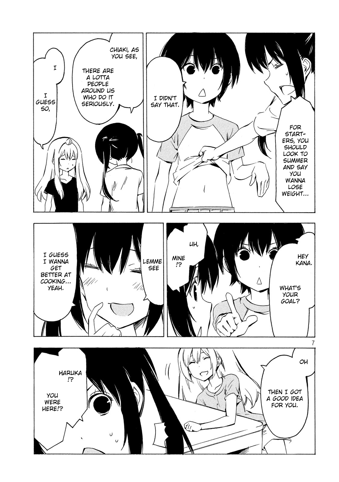 Minami-ke Chapter 297 page 7 - Chapter 297: Summer goals
