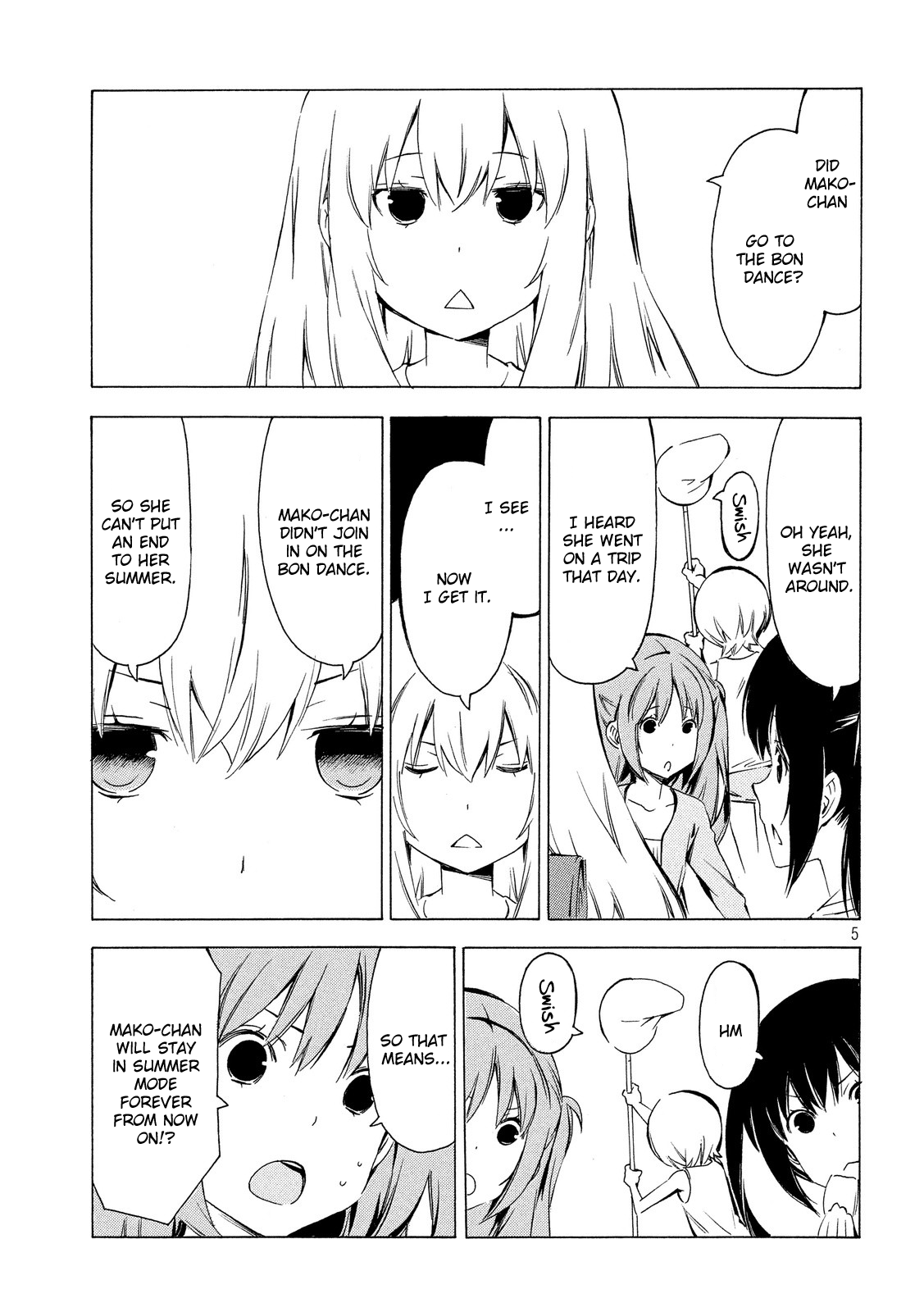 Minami-ke Chapter 299 page 5 - Chapter 299: The end of summer