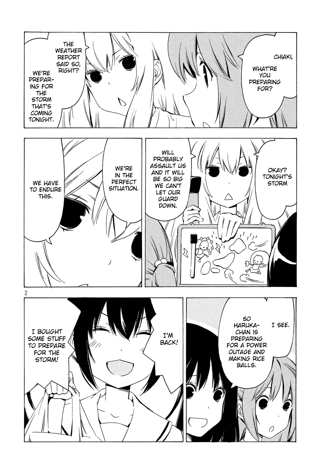 Minami-ke Chapter 300 page 2 - Chapter 300: A storm is coming