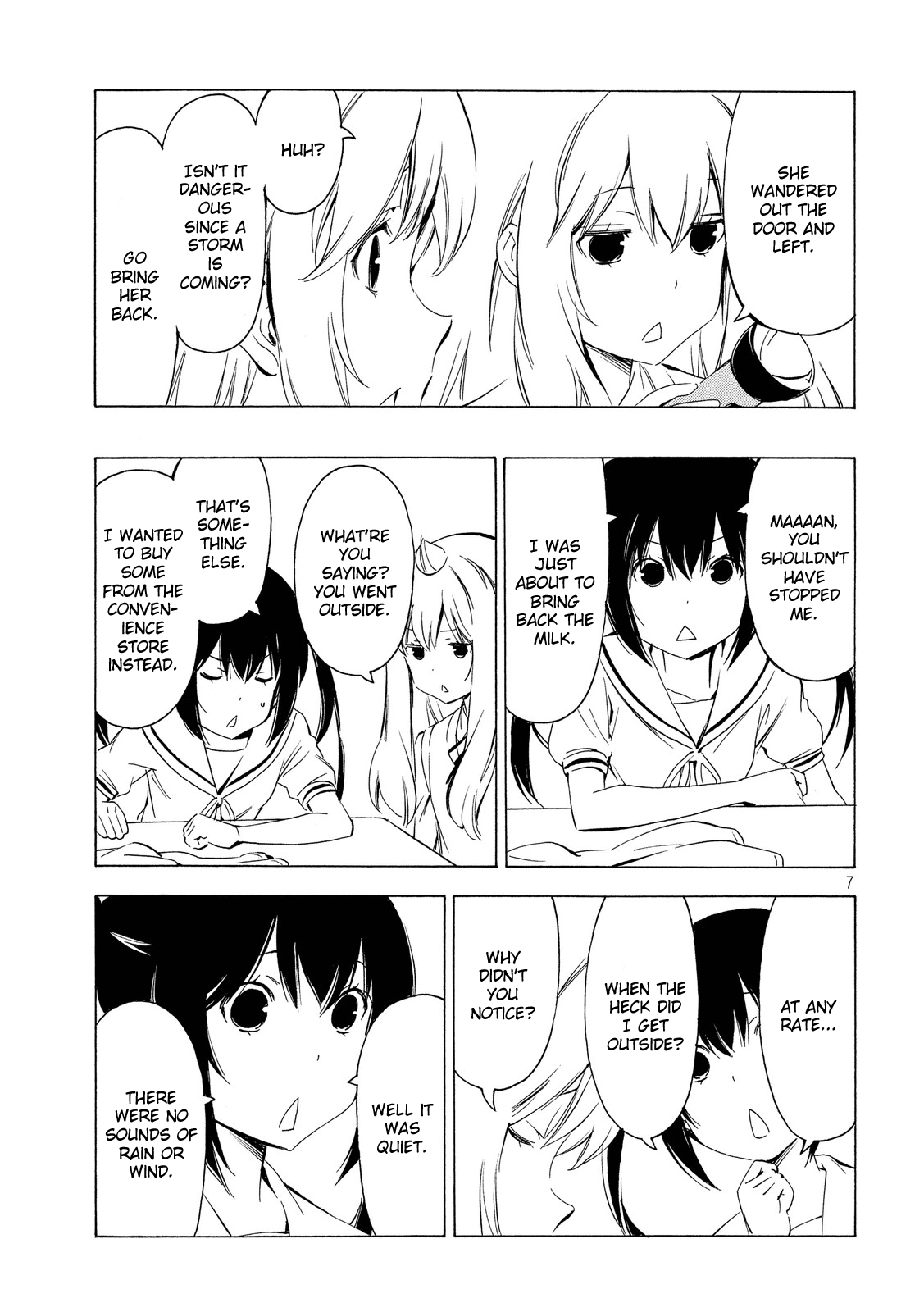 Minami-ke Chapter 300 page 7 - Chapter 300: A storm is coming