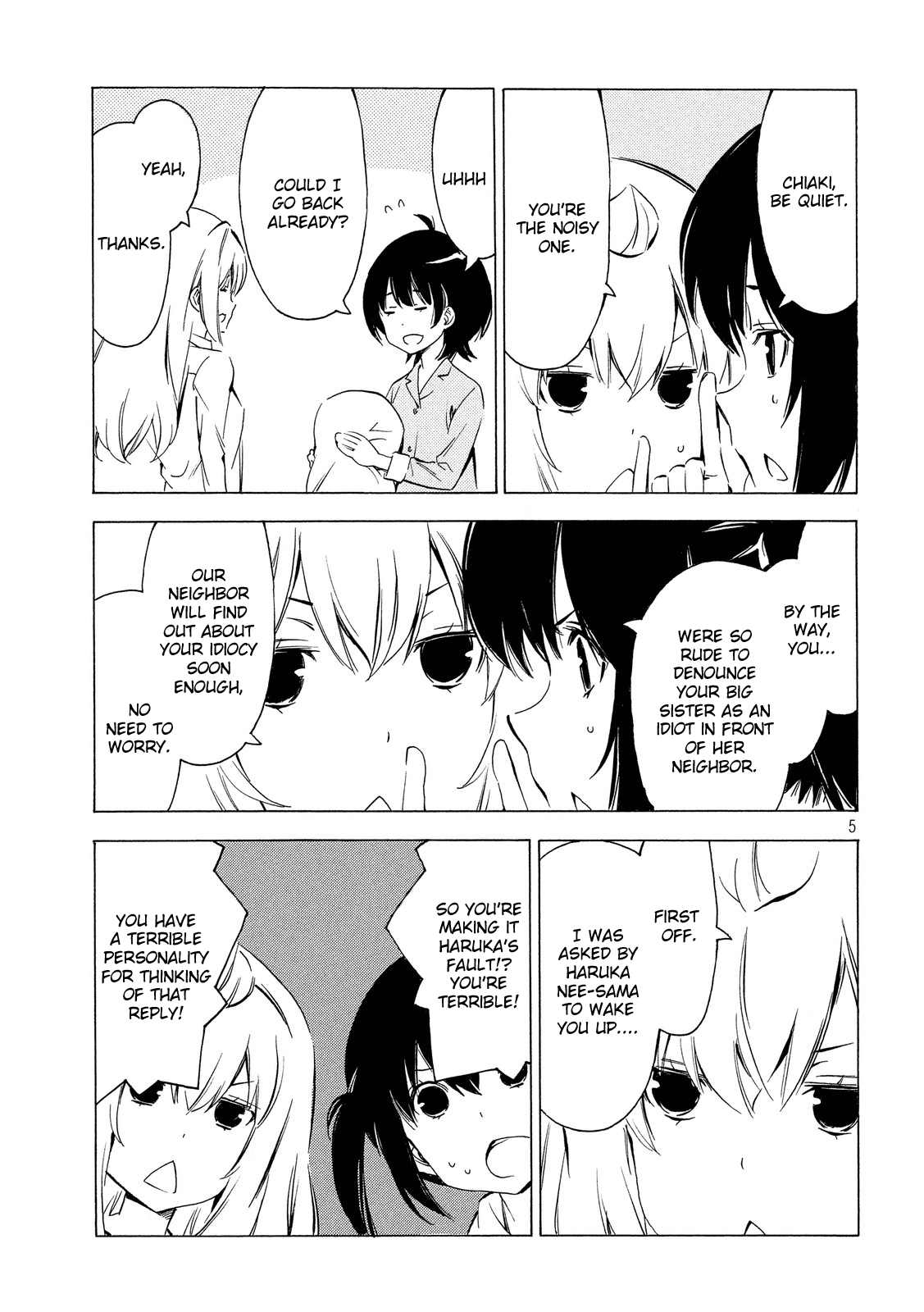 Minami-ke Chapter 301 page 5 - Chapter 301: Neighbor